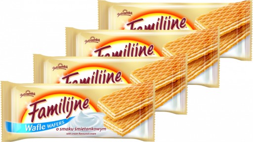 Familijne Jutrzenka Krémové vafle 180g x 4