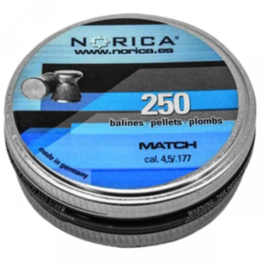 Norica Match pelety 4,5 mm 250 ks.
