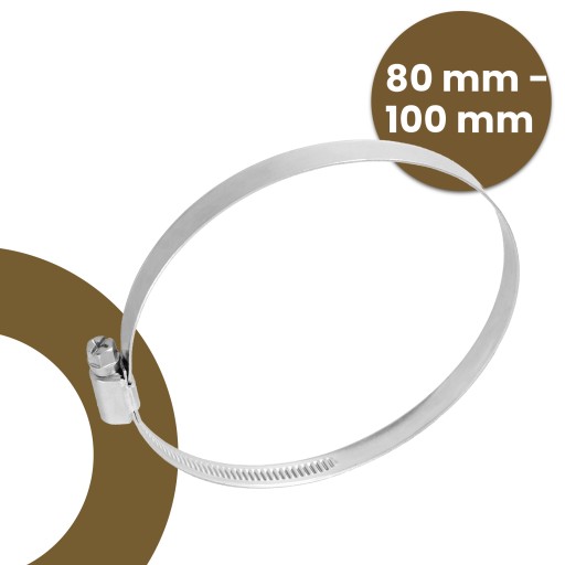 Skrutková svorka CLAMP CLAMP 80-100 mm Kovová TWISTED CLAMP Oceľ