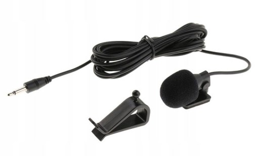 Stereofónny externý mini jack mikrofón do auta
