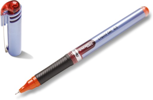 Pentel Energel BLN15-B gélová jemná linka, červená