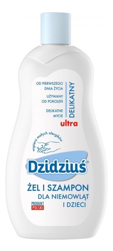 Dzidziuś Gél a šampón pre deti 500 ml