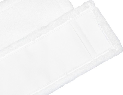 Mop plochý 40cm InterTom mikrovlákno biely / vrecko