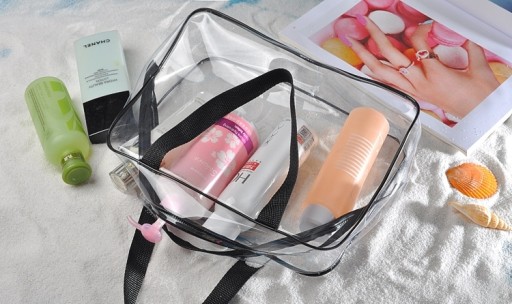 Kozmetická taštička 3 ks Travel Organizer Transparent