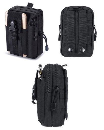 Pánska taška na opasok Tactical Military Phone Vrecko na dokumenty
