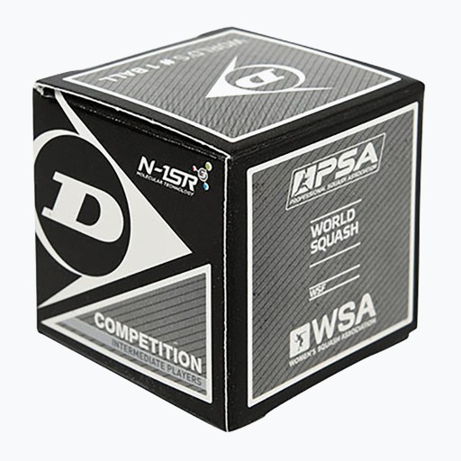 Squashová loptička Dunlop Competition 1 žltá bodka 700112 OS