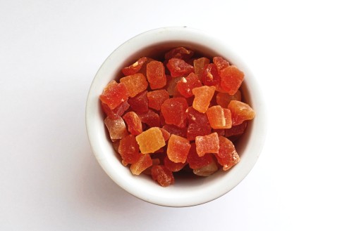 Kandizovaná papája kocka 100g PRÍCH