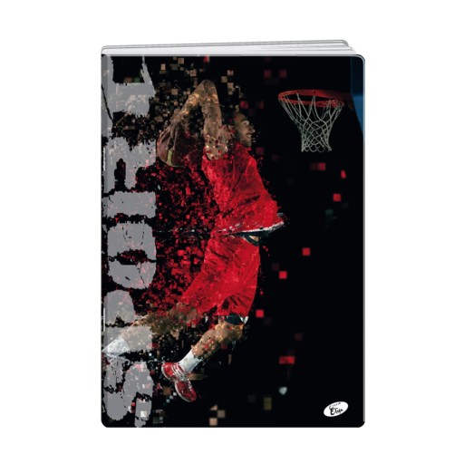 Elisa NOTEBOOK A5 32k LINE SOFT BACK SPORT COLLECTION ELM9032LA5