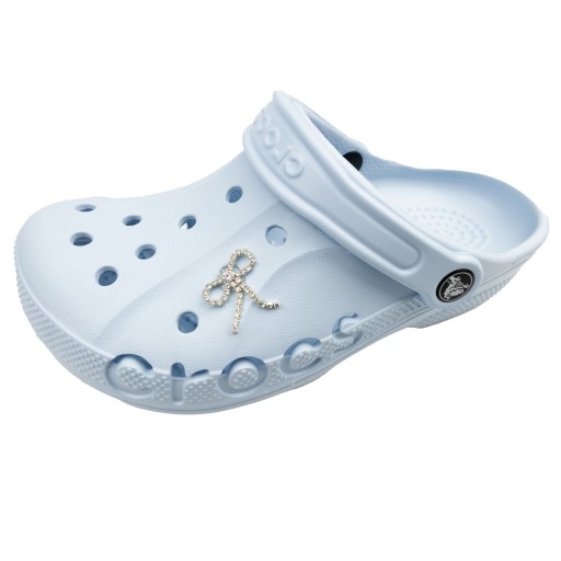 Crocs špendlík, mašľa, kamienky, špendlík, stuha