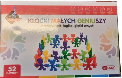 Bloky malých géniov. 52 položiek