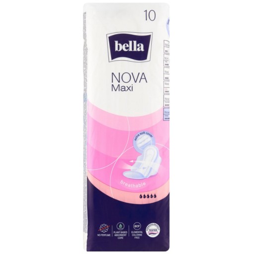 Bella Nova Maxi hygienické vložky 10 kusov