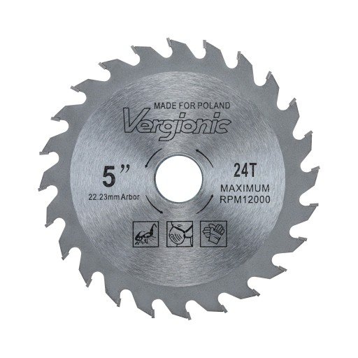 ŠIROKÝ DREVENÝ ŠTÍT 125 x 22,2 mm 24T