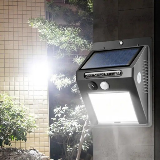 SOLÁRNE LAMPA S POHYBOVÝM A SÚMRAKOVÝM SNÍMAČOM 20 LED