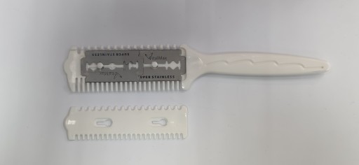 Hrebeň GORGOL Trimmer so žiletkou na tieňovanie vlasov