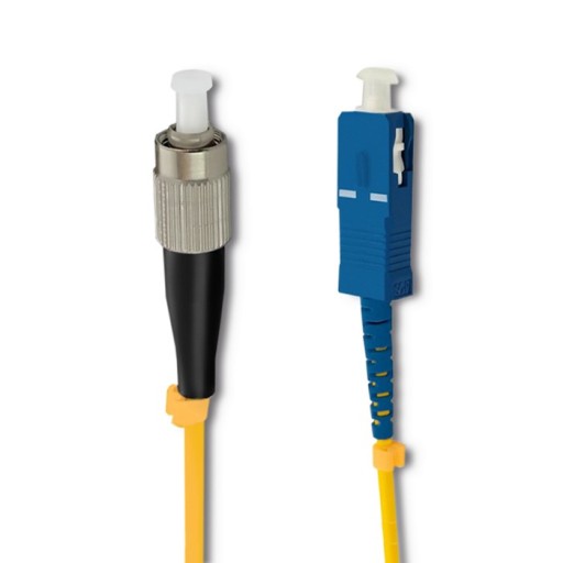 Qoltec FC/UPC - SC/UPC prepojovací kábel z optických vlákien | Singlemode | 9/125 | 20 m