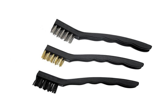 Univerzálne kefy 180mm oceľ, meď, nylon 3 kusy MEGA (32018)