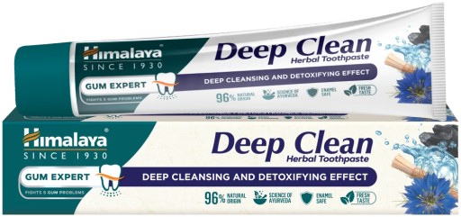 Bylinná zubná pasta HIMALAYA Gum Expert Deep Clean bez fluoridu