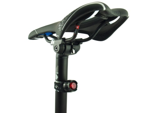 Zadné svietidlo PROX NAOS 1-LED, zadné svietidlo na bicykel čiernej farby