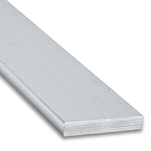Hliníková plochá tyč 40x5 L 50cm Grad. 6060 T66