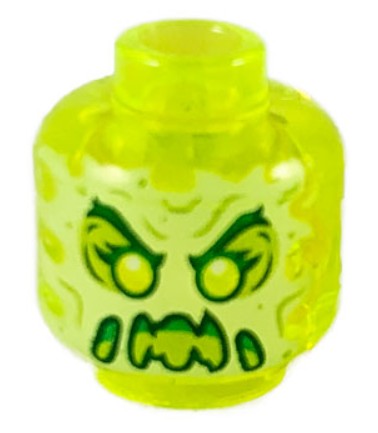 LEGO Hidden Side 3626cpb2451 HEAD trans-neon (1g)