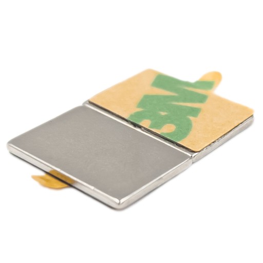 NEODYMOVÝ MAGNET 15x10x1mm 3M LEPIDLO samolepiace HUNTER - 10KS