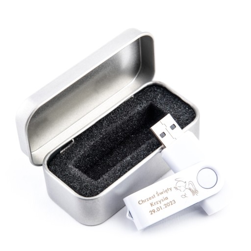 Pendrive 512 MB USB 2.0 box + KRST GRAVÍR