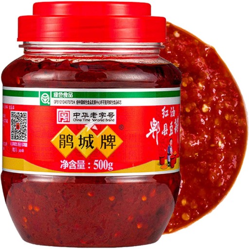Cestoviny z fazule a chilli omáčky v oleji Juancheng Doubanjiang 500g PIXIAN