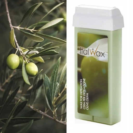 ITALWAX Telový depilačný vosk v rolke Olivová olivová rolka na 100ml