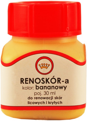 FARBA RENOSKÓR, FARBA NA BANÁNOVOU KOŽU