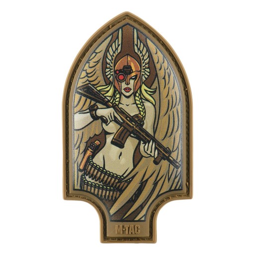 NÁŠIVKA NA VELCRO VALKYRIE SPEAR M-TAC NÁŠAŤ NA MORÁLKY PVC TLAČENÝ COYOTE