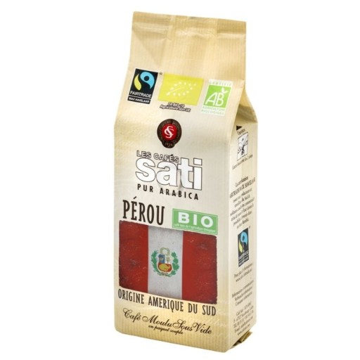 Bio káva Cafe Sati Pérou BIO - mletá káva 250g