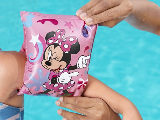 NAFUKOVACIE PLAVECKÉ RUKÁVY PRE DETI MINNIE MOUSE
