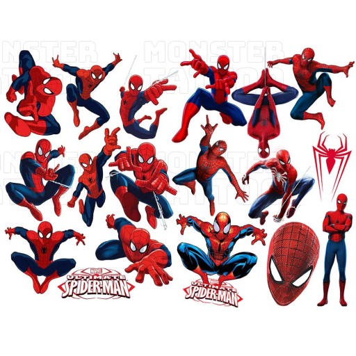 UMÝVAJÚCE DOČASNÉ TETOVANIE PRE DETI DETSKÝ SPIDERMAN ORIGINÁLNE DIZAJNY