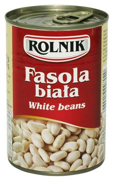 Rolník Biela fazuľa v konzerve Biela fazuľa 400 ml