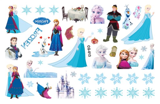 Odnímateľné tetovanie pre deti ELSA ANNA CG013