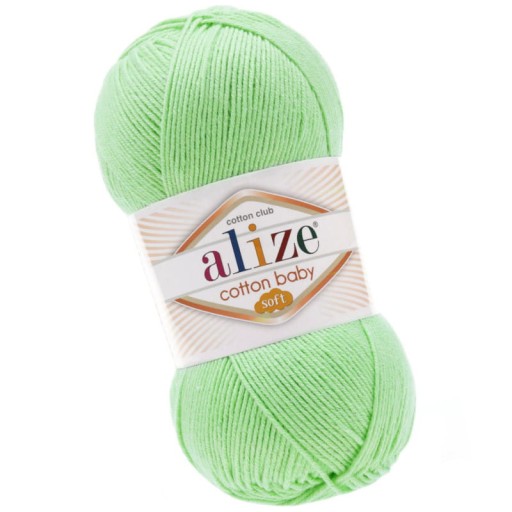 Bavlnená priadza Baby Soft - 41 Pistachio Alize