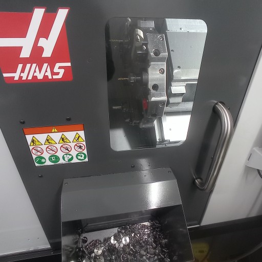Sklenená matica, priemer 12 mm, závit M6, leštený INOX 304