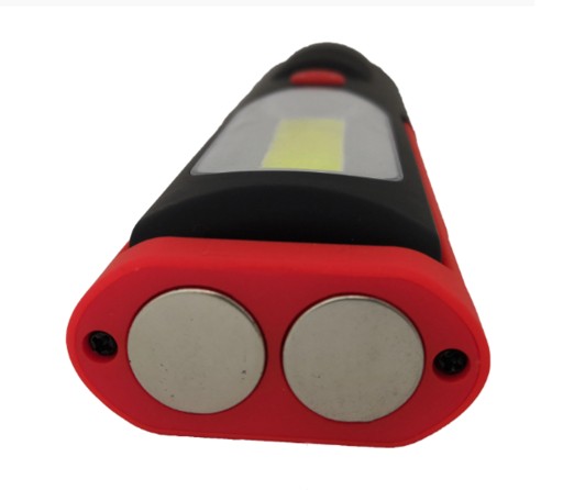 VÝKONNÁ DIELENSKÁ LAMPA, NABÍJATEĽNÁ KAPALÁRKA, 3v1, COB LED MAGNETOVÁ LAMPA
