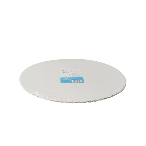 VLNITÝ PODKLAD, TENKÝ BIELY 30cm (10) ČERVENÝ PLAST