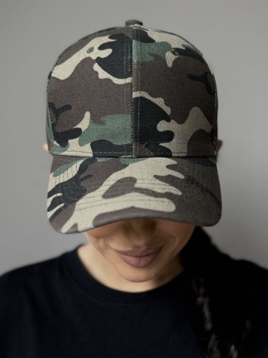 DÁMSKA PÁNSKA BEJZBALOVÁ ČIAPKA ŠPORTOVÁ POHODLNÁ LETNÁ LETNÁ CAMO FARBA
