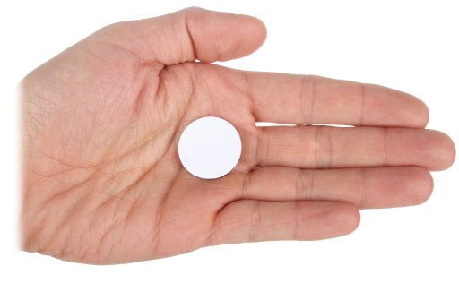 RFID BLÍZKOSŤAŽNÁ PILLETOVÁ BLÍZKOVÁ NÁLEPKA Unikátna EM 125kHz