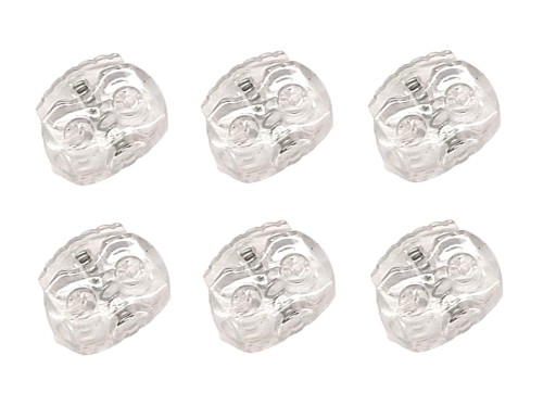 STOPKY REGULÁTOR KONCOVKA SVORKY 3,5mm 6ks TRANSPARENTNÉ