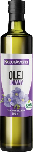 Ľanový olej 250 ml Naturavena