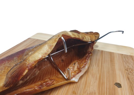 H-324 trojitý háčik na údenie rýb na pstruhy, makrely vendace