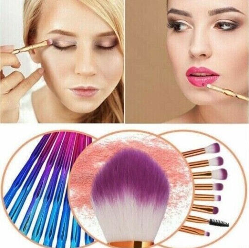 20 ks JEDNOROŽEC ŠTETCE NA MEJKAČ JEDNOROŽEC 20 x ŠTETCE na make-up