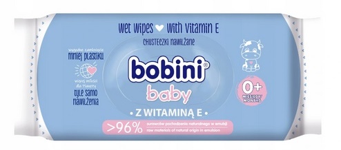 Bobini vlhčené obrúsky pre deti 3x 60 ks