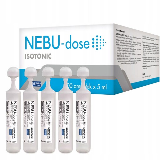 FYZIOLOGICKÁ SOĽ PRE BOJČATÁ AMPULKY NA INHALACIU NaCl 0,9% 5x5ml