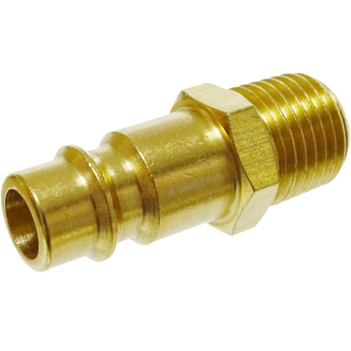 Zástrčka pneumatická rýchlospojka 1/4 GW, mosadz