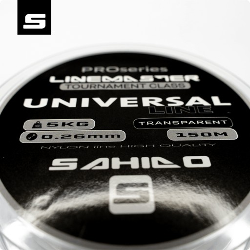 SAHIDO LINEMASTER UNIVERZÁLNY RYBÁRSKY Vlasec 0,26 MM 150 M SILNÝ PLÁVAJ