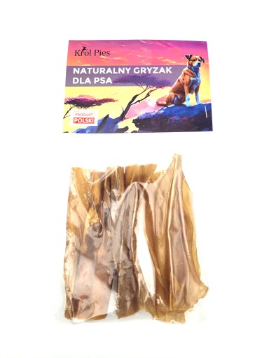 Prírodná maškrtná pochúťka pre psov - Camel skin camel PREMIUM 100g